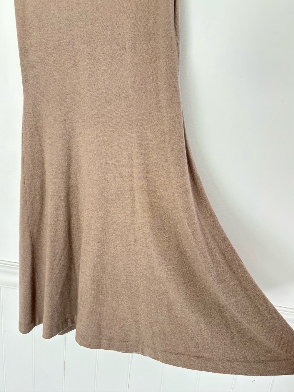 Ralph Lauren Black Label Neutral Knit Sweater Dress Size Small - Picture 12 of 13